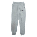 PUMA Mens Joggers Green Tapered S W26 L29