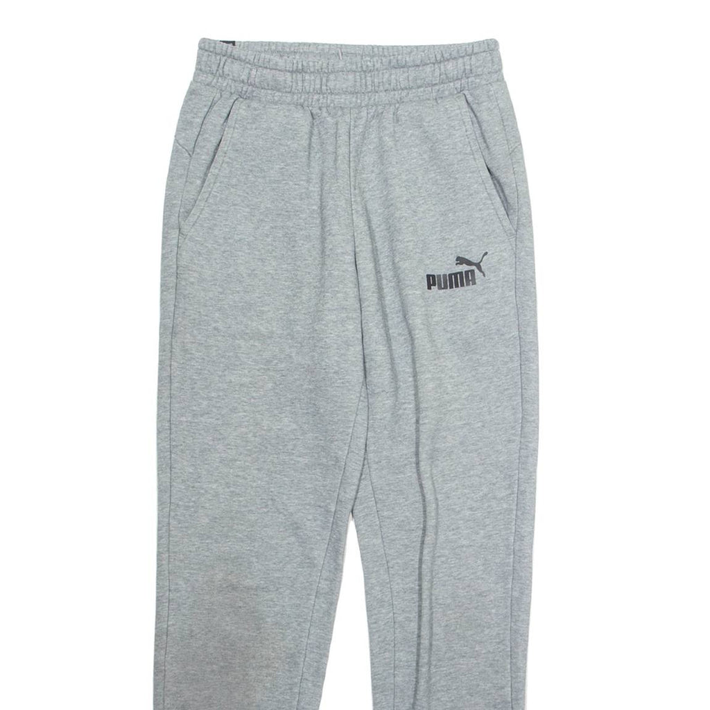 PUMA Mens Joggers Green Tapered S W26 L29