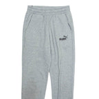 PUMA Mens Joggers Green Tapered S W26 L29