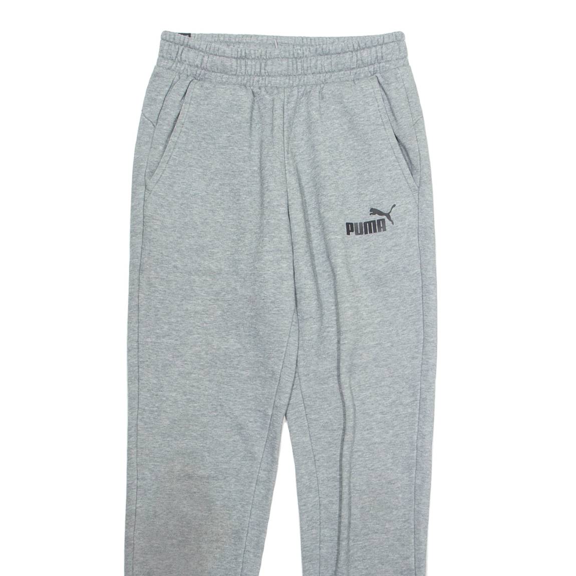 PUMA Mens Joggers Green Tapered S W26 L29