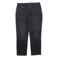 LAUREN RALPH LAUREN Womens Jeans Black Regular Straight W32 L26