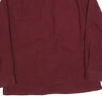 ST JOHNS BAY Mens Maroon Shirt L Button Pocket Classic Style Easy Wear