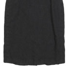 MAX MARA Womens Black Wool Pencil Knee Length Skirt UK 6 Elegant Formal Classic