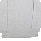 CHALET Mens Grey Cotton Blend Sweatshirt XL Collar Zip Pocket Casual Pullover