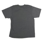 REEBOK Mens Grey AFC Divisional Playoff Game Graphic T-Shirt XL Short Sleeve