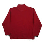 CHAPS RALPH LAUREN Mens Red Jacket L Polyester Plain Zip Comfort Fit Casual