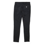 GUESS Womens Black Slim Skinny Denim Raw W27 L26 Jeans Zip Cotton Blend