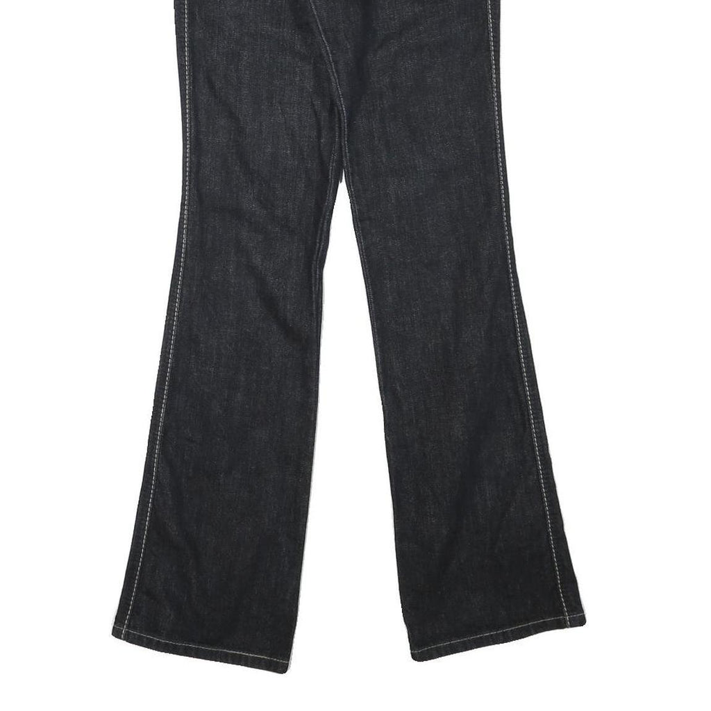 LEVI'S 503 Womens Blue Regular Bootcut Denim Raw Cotton Blend W26 L30 Zip