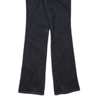 LEVI'S 503 Womens Blue Regular Bootcut Denim Raw Cotton Blend W26 L30 Zip