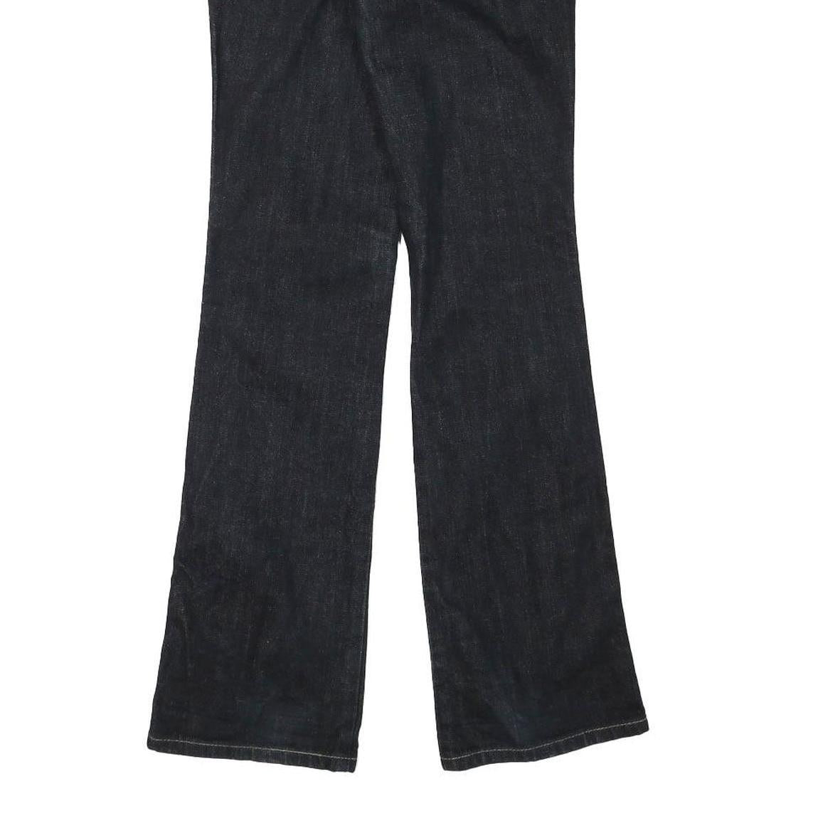 LEVI'S 503 Womens Blue Regular Bootcut Denim Raw Cotton Blend W26 L30 Zip