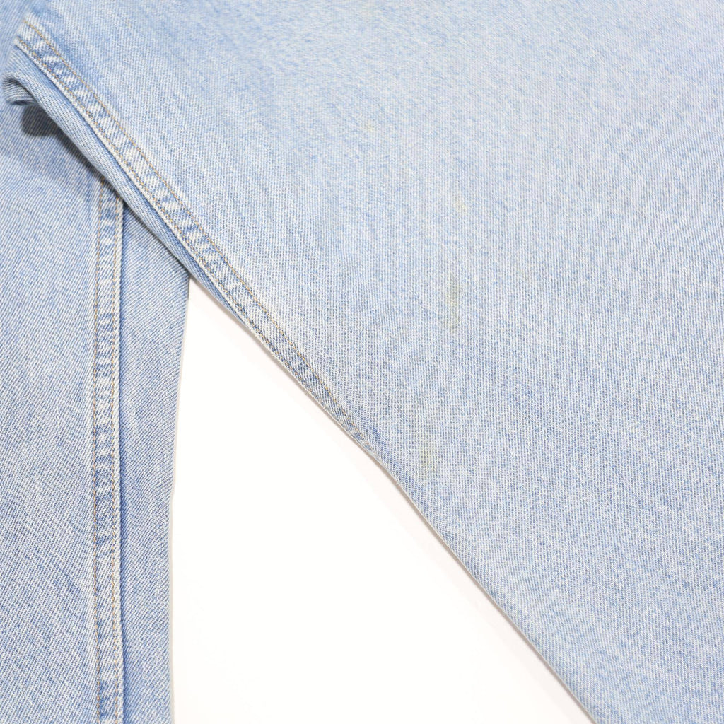 LEVI'S 550 Tapered Mens Jeans Light Blue Relaxed Denim W38 L34 Classic Cotton