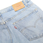 LEVI'S 550 Tapered Mens Jeans Light Blue Relaxed Denim W38 L34 Classic Cotton