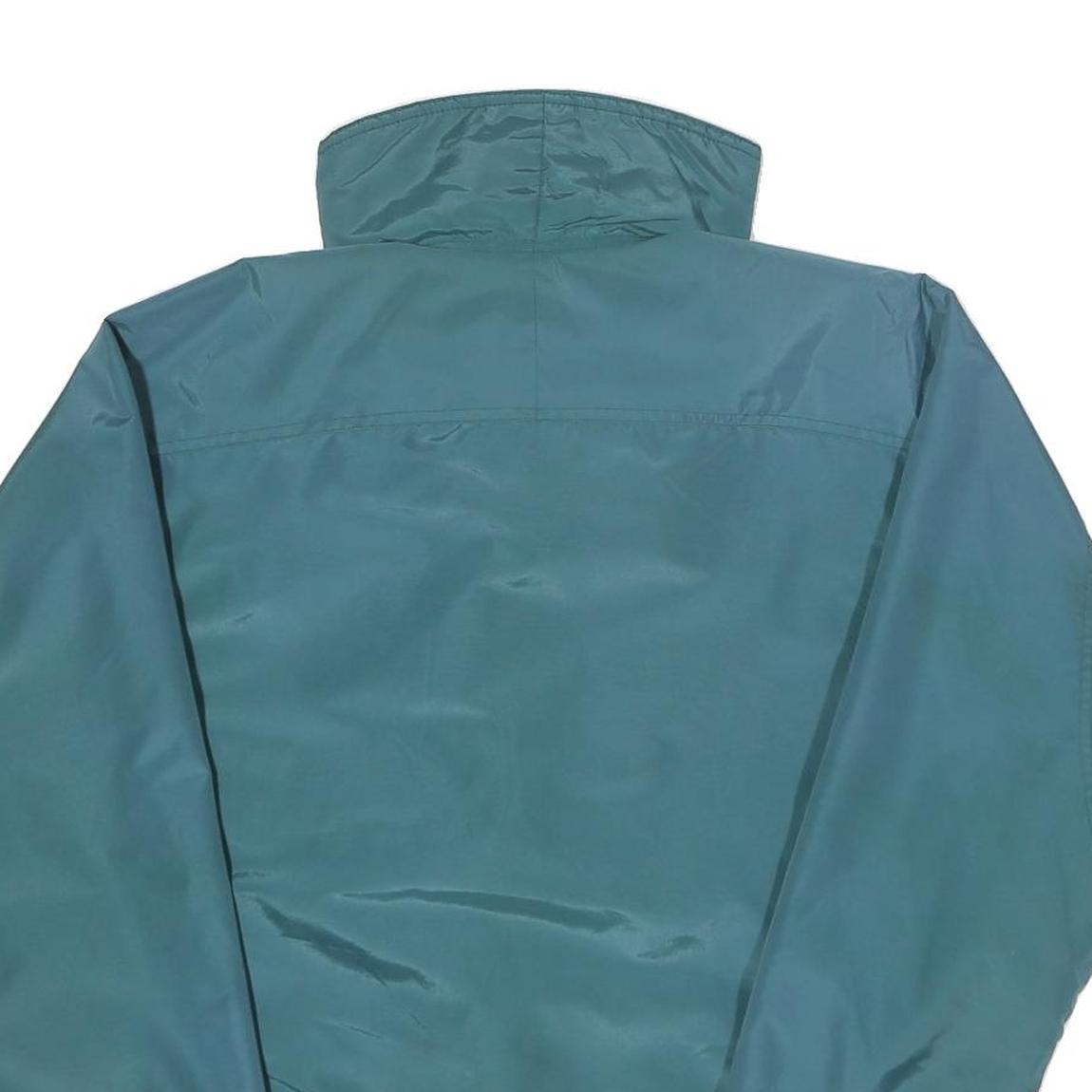 EMS Womens Teal & Purple Reversible Nylon Zip Jacket S Regular Relaxed
