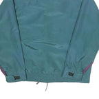 EMS Womens Teal & Purple Reversible Nylon Zip Jacket S Regular Relaxed