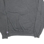 CHAMPION Mens Grey Wisconsin Badgers Crew Neck M Cotton Blend Sweatshirt