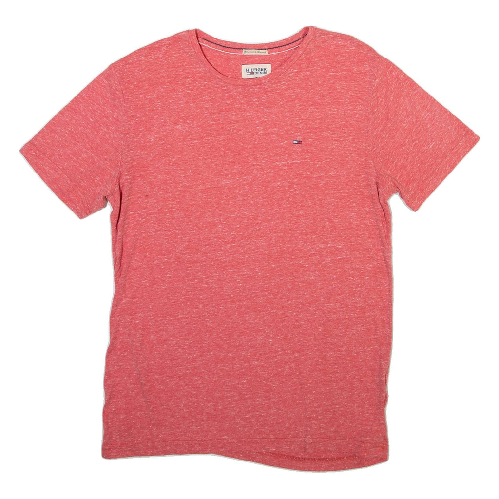 HILFIGER DENIM Mens T-Shirt Pink M