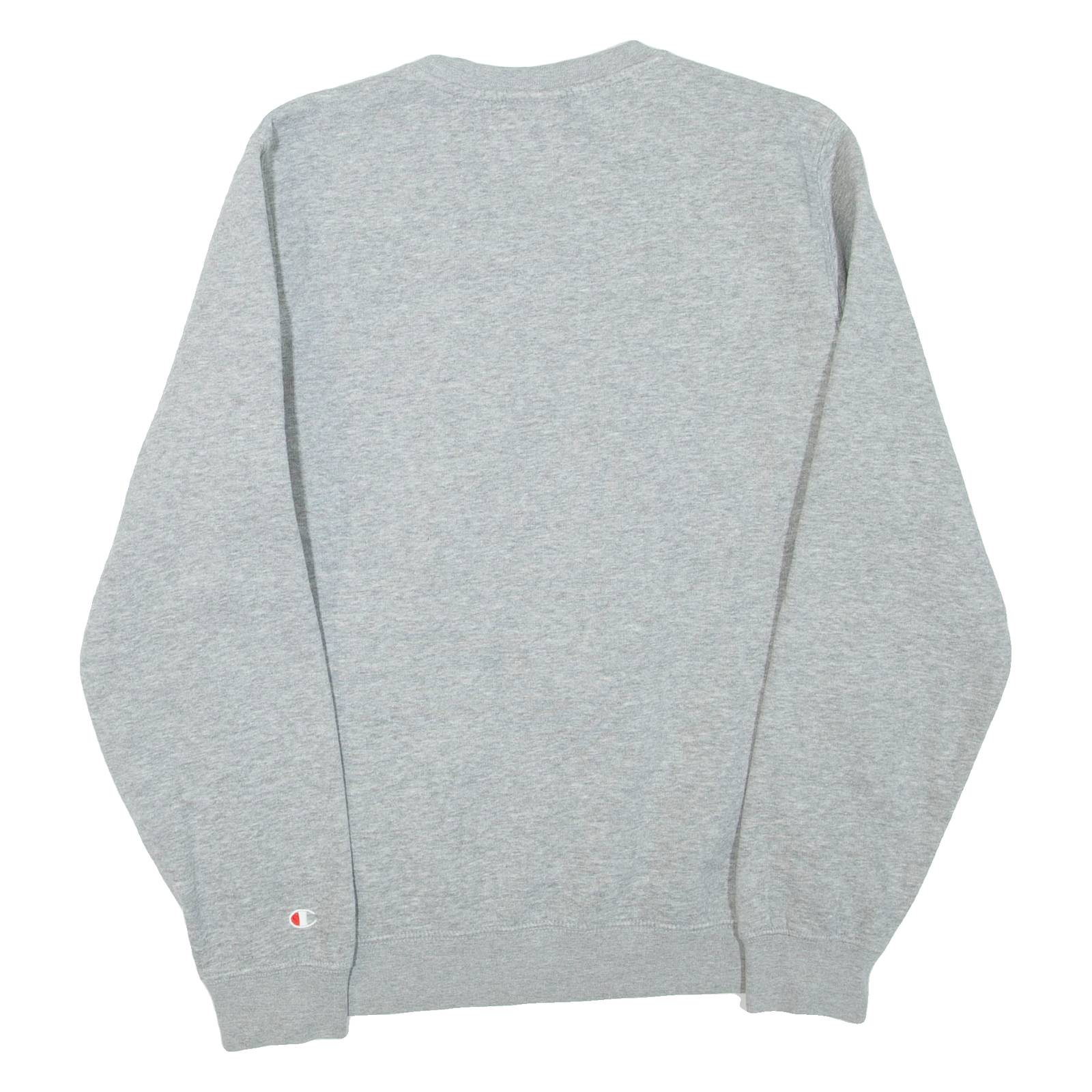 CHAMPION Mens Sweatshirt Grey Crew Neck S