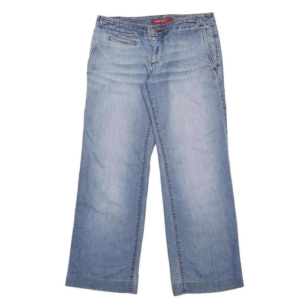 MISS SIXTY Womens Relaxed Light Blue Denim Jeans W30 L28 Casual Zip Fly