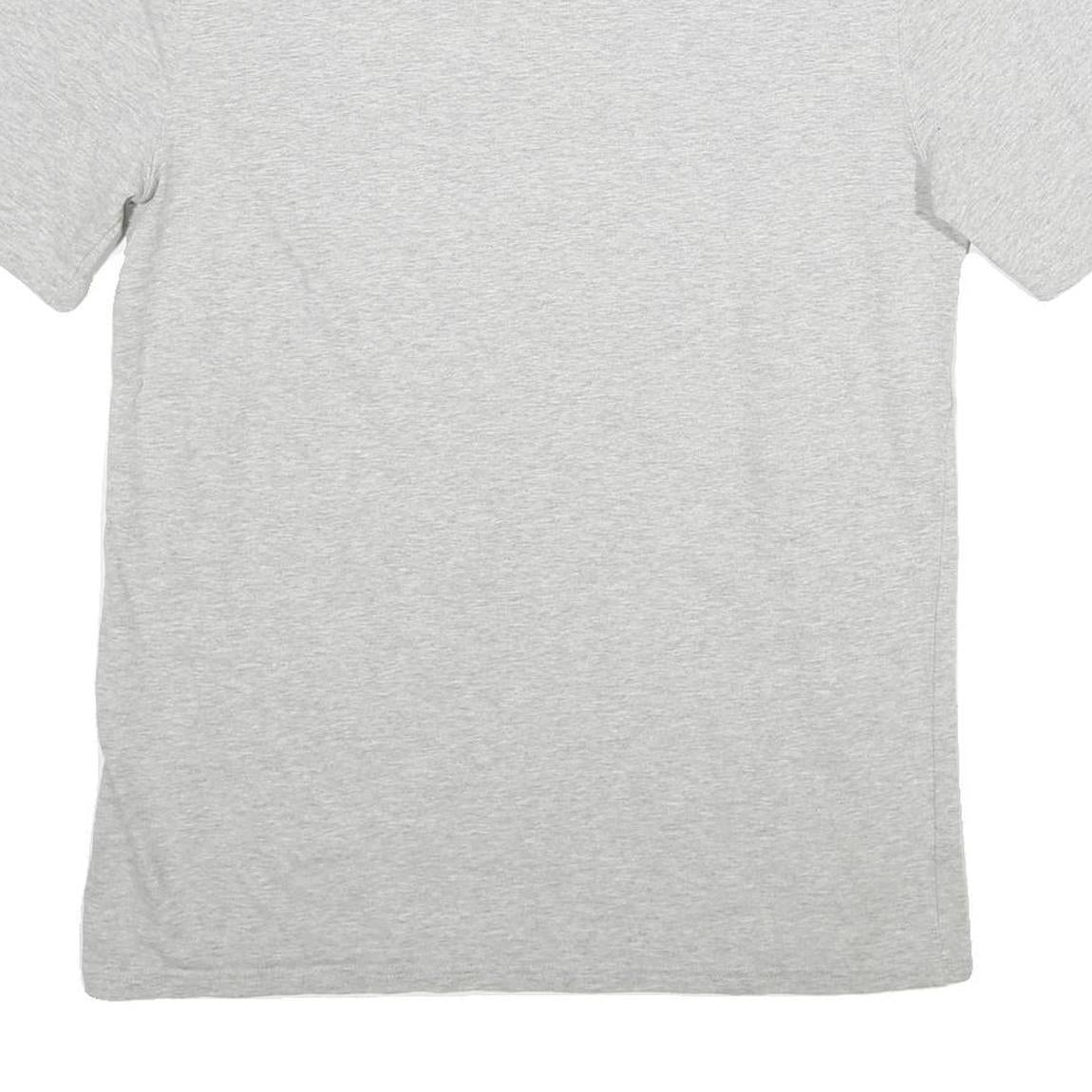 CHAMPION Mens Grey Graphic T-Shirt L Short Sleeve Crew Neck Cotton Casual