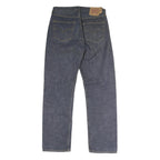 LEVI'S 501 Mens Jeans Blue Slim Straight Denim Medium W33 L31 Classic Button