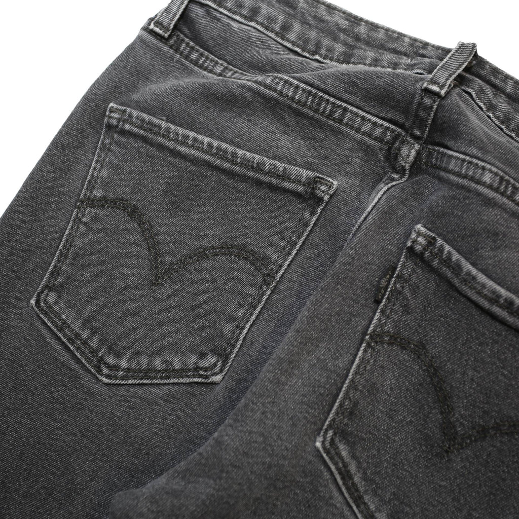 LEVI'S 721 Womens Jeans Black Slim Skinny Denim Rinse W25 L30 Stretch
