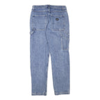 RESET Womens Regular Fit Denim Blue Jeans W28 L27 Practical Pockets Zip Closure