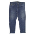 LEE Mens Jeans Blue Regular Straight Denim Medium W38 L29 Classic Fit Zip
