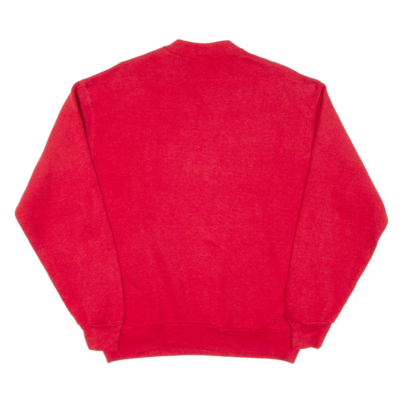 DISNEY Mickey Mouse Womens Sweatshirt Red 90s M