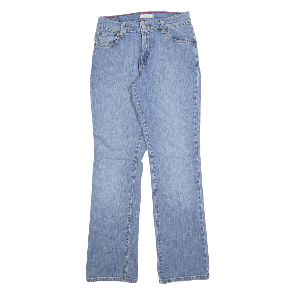 LEVI'S 550 Straight Womens Jeans Blue Relaxed Straight Denim Light W28 L31