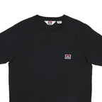 BEN DAVIS Mens Black Pocket T-Shirt L Short Sleeve Crew Neck Classic Cotton