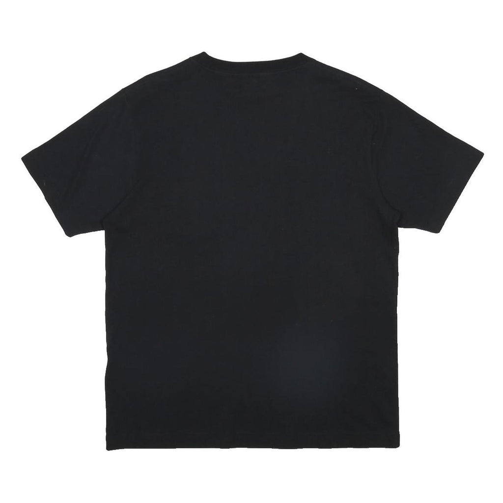 BEN DAVIS Mens Black Pocket T-Shirt L Short Sleeve Crew Neck Classic Cotton