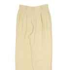 COMMA Womens Beige Relaxed Tapered Trousers W26 L28 Lightweight Fashion