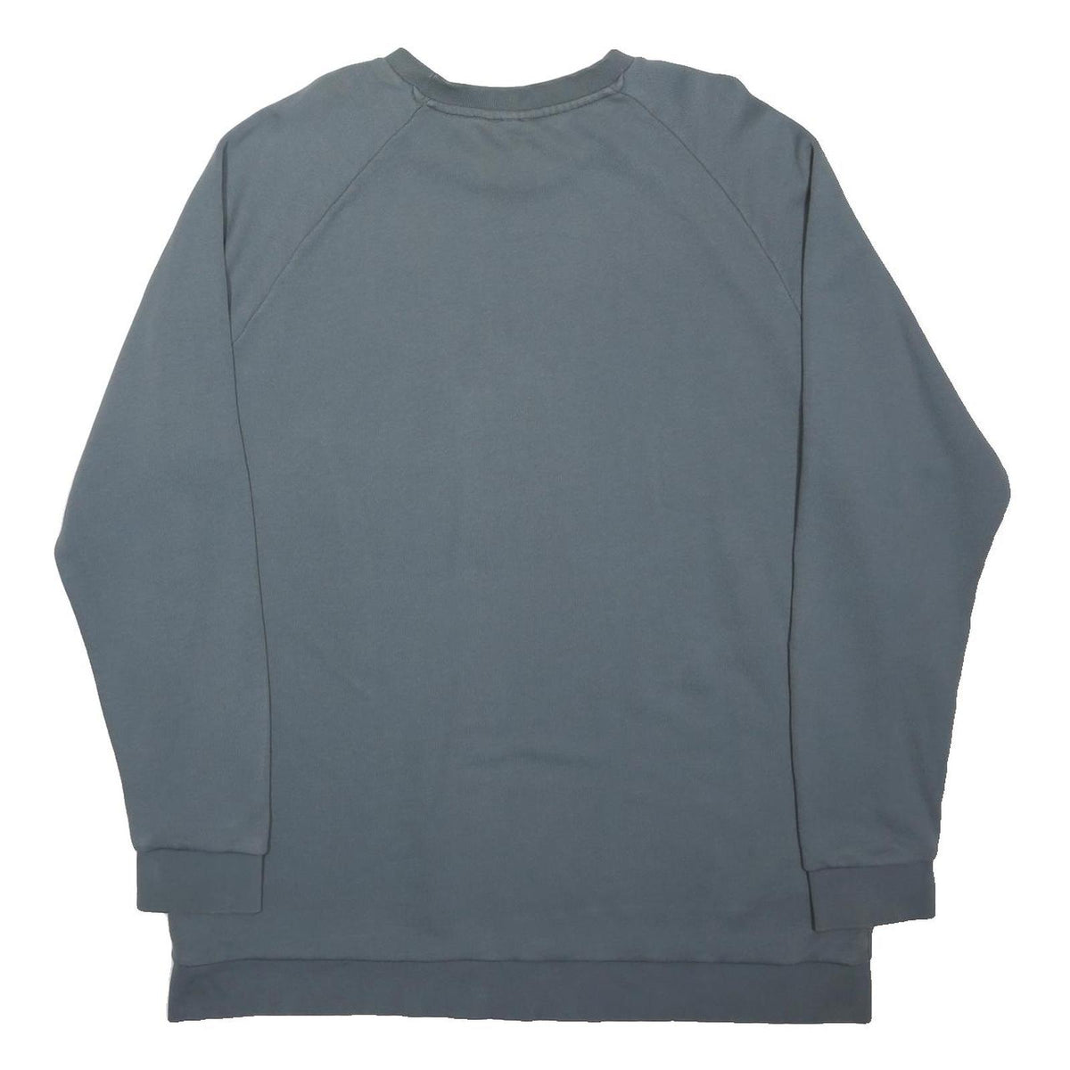 ADIDAS ORIGINALS Mens Grey Crew Neck 2XL Sweatshirt Cotton Blend Casual Wear