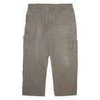 CARHARTT Carpenter Mens Trousers Grey Relaxed Straight W40 L30