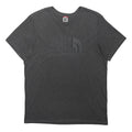 THE NORTH FACE Mens Grey L Short Sleeve Crew Neck T-Shirt Cotton Blend Logo