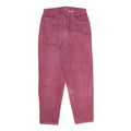 NORWISS Womens Jeans Pink Relaxed Tapered Denim Medium W30 L28 Casual Comfort