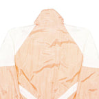 SPEEDWAY Womens Peach & White Colourblock Zip Up Nylon Jacket S Casual Outerwear