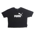 PUMA Oversized Cropped Womens T-Shirt Black S