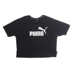PUMA Oversized Cropped Womens T-Shirt Black S