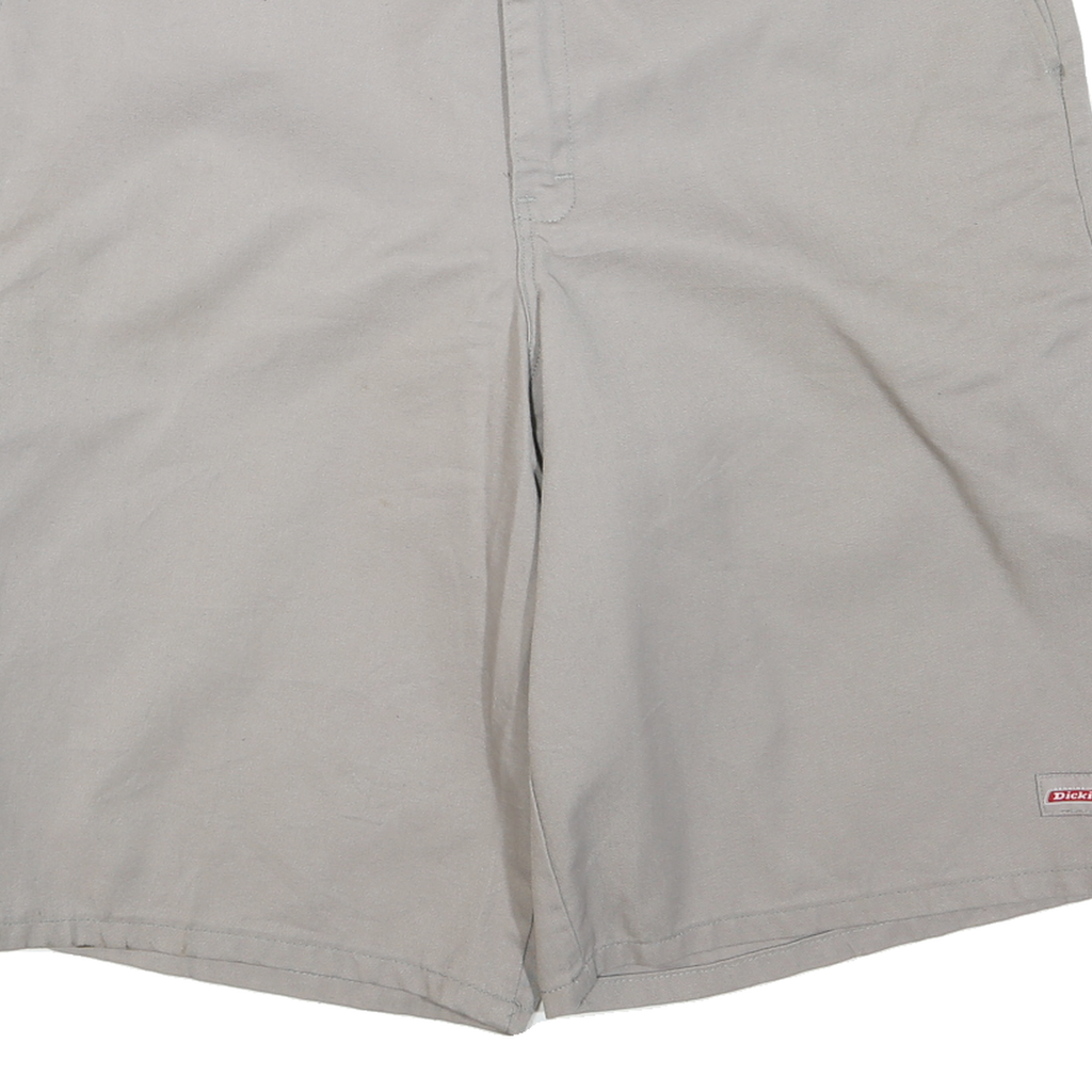 DICKIES Mens Shorts Beige Casual Plain L W38 Comfortable Workwear