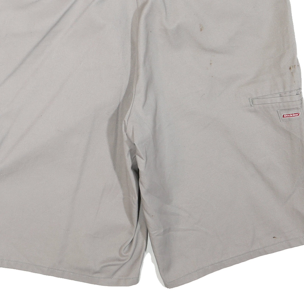 DICKIES Mens Shorts Beige Casual Plain L W38 Comfortable Workwear