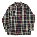 CHAPS Mens Shirt Black Check Long Sleeve XL