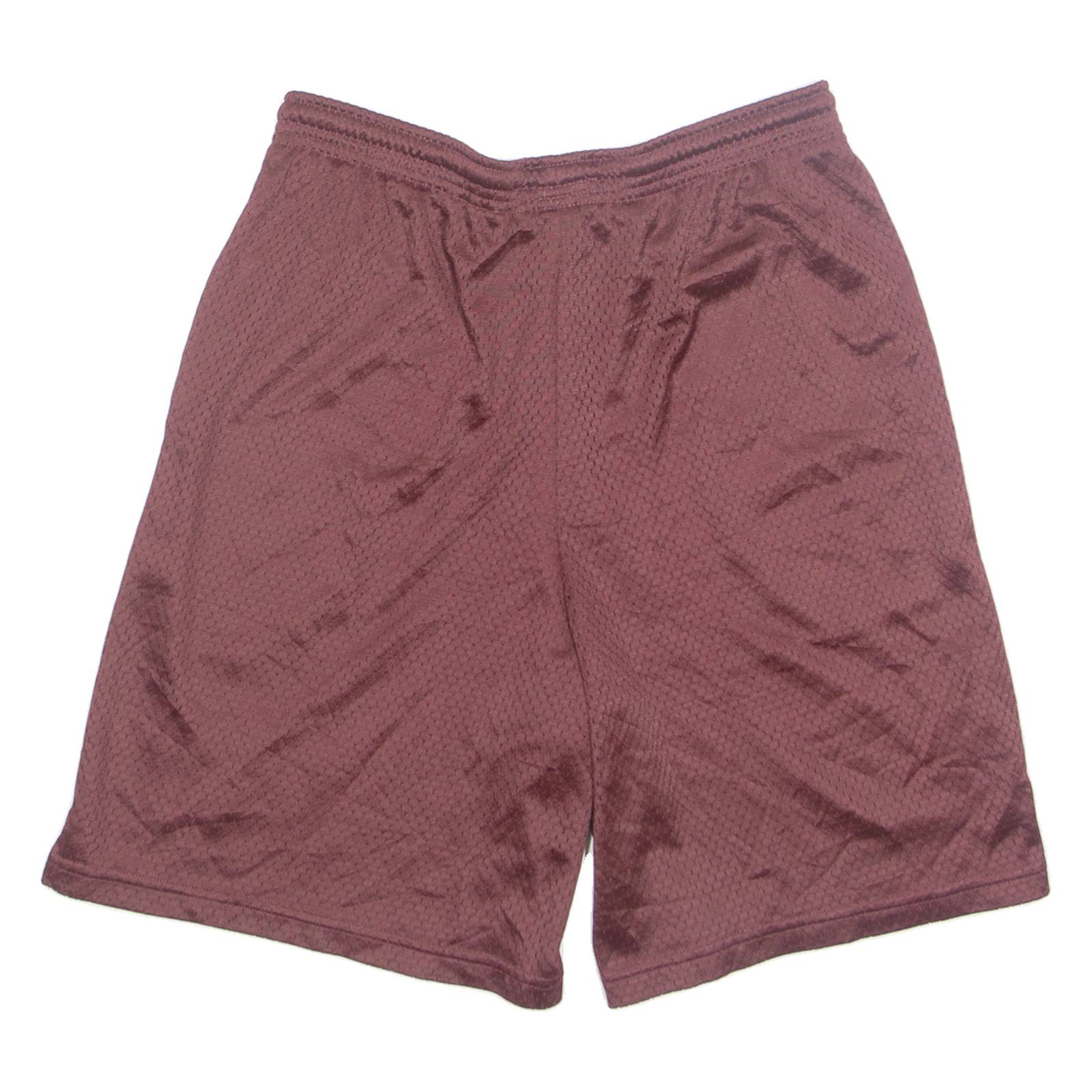 CHAMPION Virginia Tech USA Mens Sports Shorts Maroon Relaxed M W28