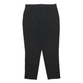 POLO RALPH LAUREN Womens Black Regular Leg Woven Trousers W31 L27 Classic Zip