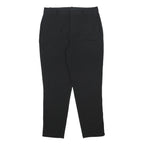 POLO RALPH LAUREN Womens Black Regular Leg Woven Trousers W31 L27 Classic Zip