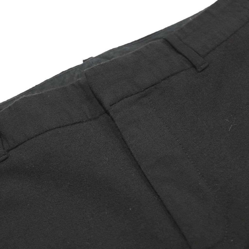 POLO RALPH LAUREN Womens Black Regular Leg Woven Trousers W31 L27 Classic Zip