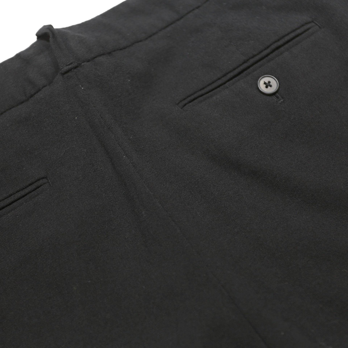 POLO RALPH LAUREN Womens Black Regular Leg Woven Trousers W31 L27 Classic Zip