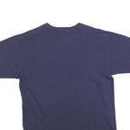 HARD ROCK CAFE Mens Blue San Francisco Cotton Blend T-Shirt L Short Sleeve Crew