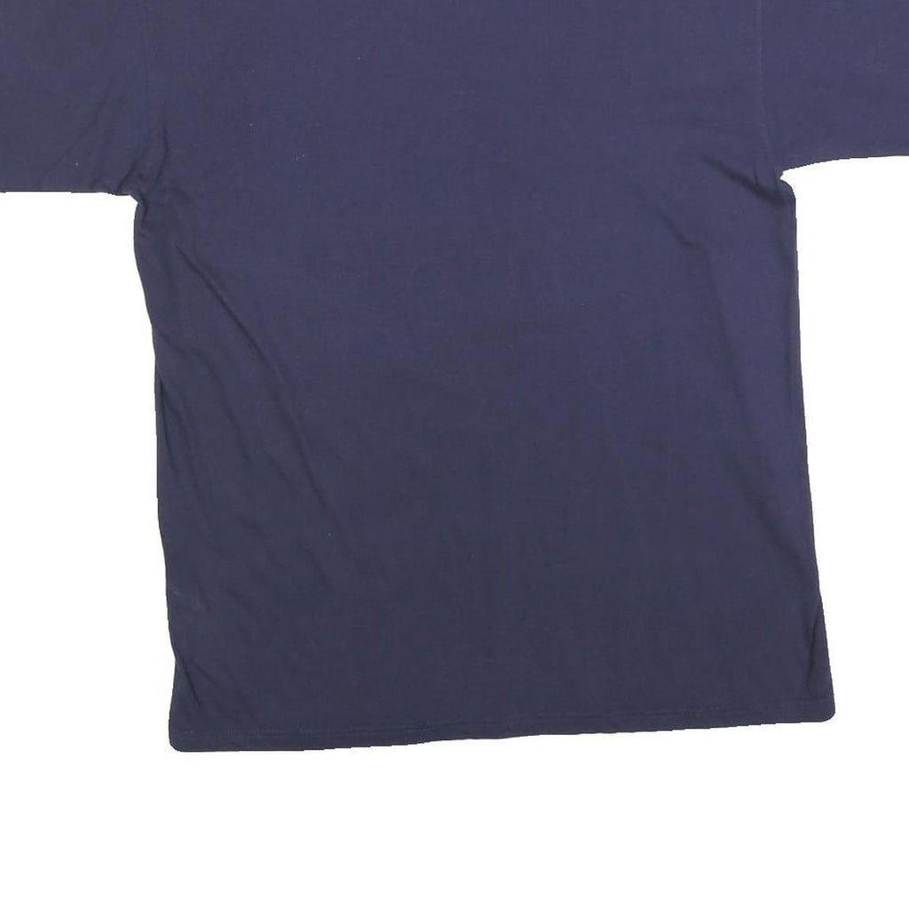 HARD ROCK CAFE Mens Blue San Francisco Cotton Blend T-Shirt L Short Sleeve Crew