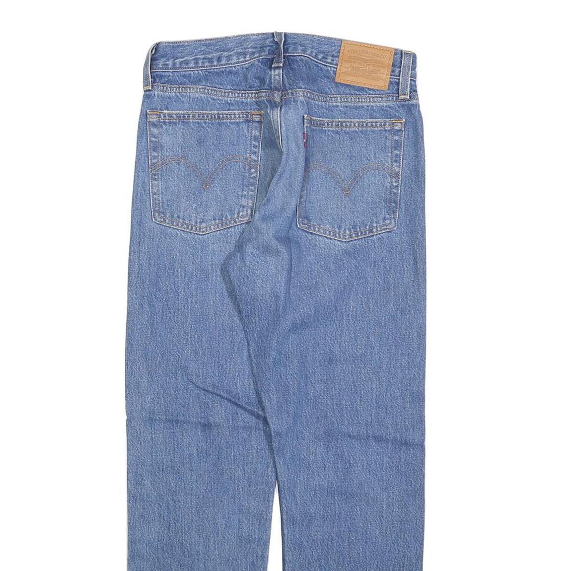 LEVI'S Womens Jeans Blue Regular Straight Denim Medium W26 L28 Classic Fit
